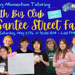 Momentum Tutoring  - Momentum Tutoring Youth Biz Club going to Santee Street Fair 2024!