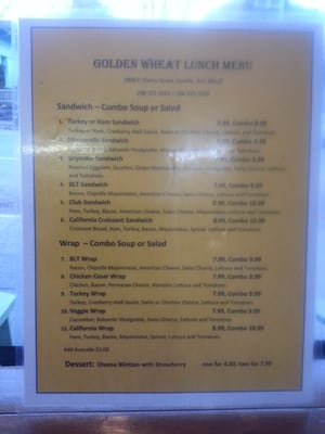 Menu photo 6 Golden Wheat Bakery Cafe Seattle, WA Menu photo 6 Golden Wheat Bakery Cafe Seattle, WA