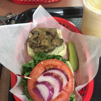 plant power cafe - Portobello Mushroom Burger - Juice Bars & Smoothies Near Me - Chattanooga, Tennessee plant power cafe - Portobello Mushroom Burger - Juice Bars & Smoothies Near Me - Chattanooga, Tennessee