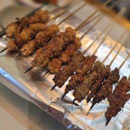 Garlic Chicken Skewers Garlic Chicken Skewers
