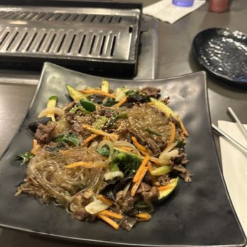 K-Town Korean BBQ - S2. Japchae Noodles - Korean Near Me - Vancouver, Washington