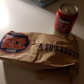 Jersey Mike's Subs - Sub and black cherry tarragon soda - Sandwiches Near Me - Beaufort, South Carolina Jersey Mike's Subs - Sub and black cherry tarragon soda - Sandwiches Near Me - Beaufort, South Carolina
