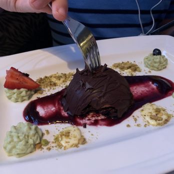 Cafe Navarre - Chocolate dome - Italian Near Me - South Bend, Indiana