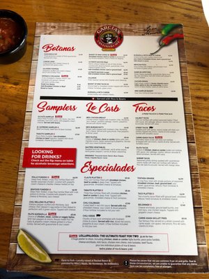 Menu photo 4 Garcia's Cantina & Cafe Eagle River, AK