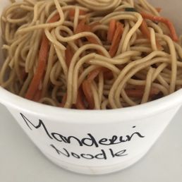 Cold noods to go.
