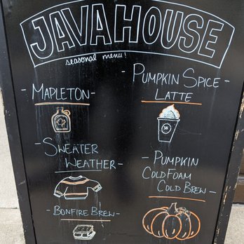 Java House - Menu - Coffee & Tea Near Me - West Lafayette, Indiana