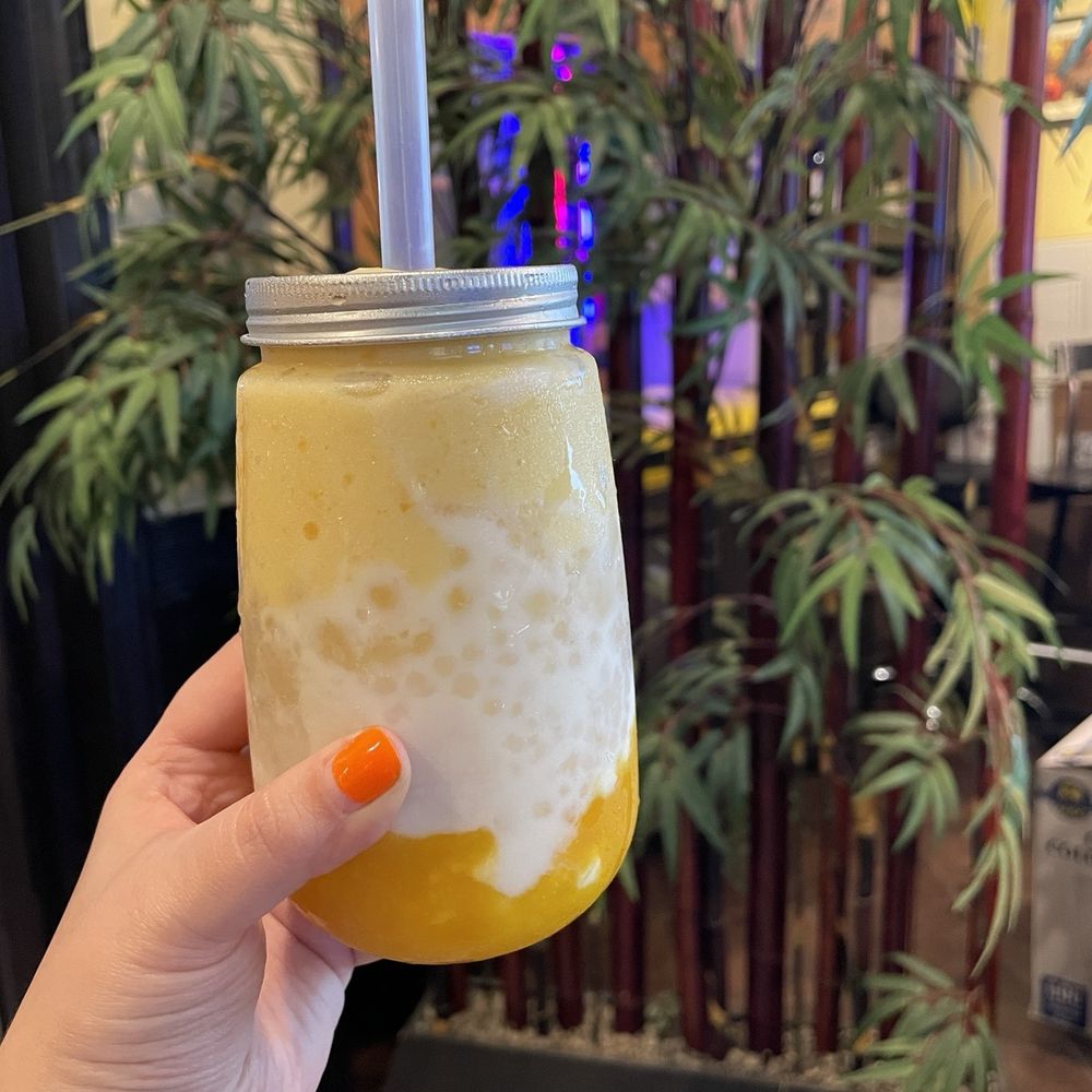 Mango Mochi Drink Mango Mochi Drink