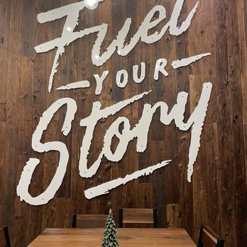 Black Rock Coffee Bar - Love this wall!! - Coffee & Tea Near Me - Pearland, Texas Black Rock Coffee Bar - Love this wall!! - Coffee & Tea Near Me - Pearland, Texas