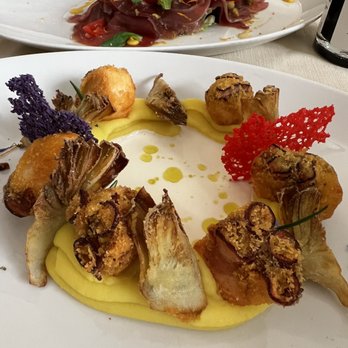 Trattoria da Gemma - Fried octopus and artichoke - Italian Near Me - Amalfi, SA Trattoria da Gemma - Fried octopus and artichoke - Italian Near Me - Amalfi, SA