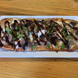 Steak and Mushroom Flatbread