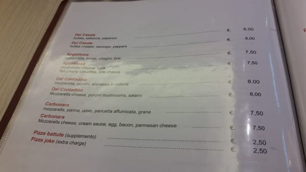 Menu photo 4 Al Quadrante Venezia, VE