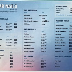 Solar Nails - Prices