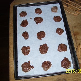 Mackenzie House - My team's tray of French style chocolate macaroon using hand grounded almonds - Museums Near Me - Toronto, Ontario