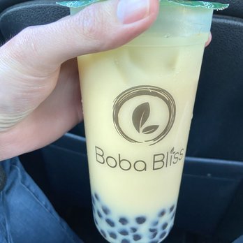 Boba Bliss - Jasmine Green w Oat Milk and Honey Boba - Bubble Tea Near Me - Dublin, California Boba Bliss - Jasmine Green w Oat Milk and Honey Boba - Bubble Tea Near Me - Dublin, California