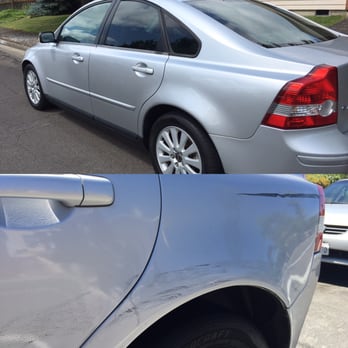 McClinton Auto Collison - Bottom is the before pic and the top is after!! Beautiful work, I feel like I have a new car! - Body Shops Near Me - Albany, Oregon McClinton Auto Collison - Bottom is the before pic and the top is after!! Beautiful work, I feel like I have a new car! - Body Shops Near Me - Albany, Oregon