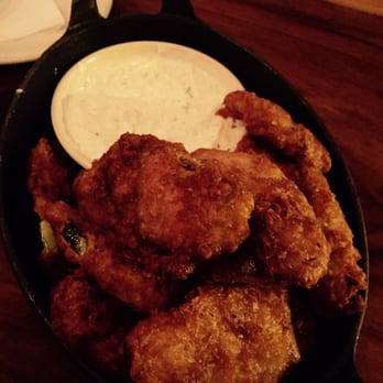 Benchmark Eatery - Fried Pickles - New American Near Me - Santa Barbara, California