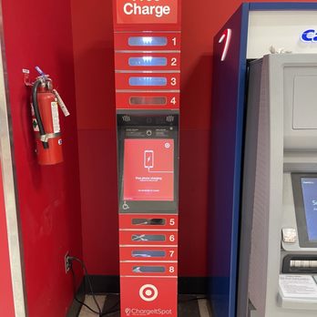 Target - Free phone charging station. It's by the customer service desk . - Department Stores Near Me - Cerritos, California Target - Free phone charging station. It's by the customer service desk . - Department Stores Near Me - Cerritos, California