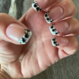 My beautiful dog paw nails !