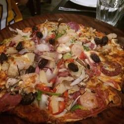 Romana's Italian Restaurant - Romanos lot pizza , size medium $18.50