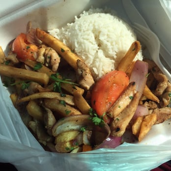 Mucho Gusto - Pollo saltado !!! Yummy - Peruvian Near Me - Fontana, California Mucho Gusto - Pollo saltado !!! Yummy - Peruvian Near Me - Fontana, California
