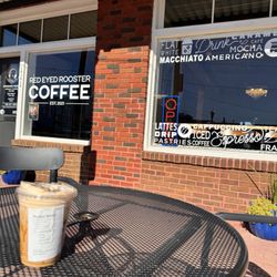 Red Eyed Rooster - Iced Fall Murray Latté 16 OZ Whole Milk Less Sweet