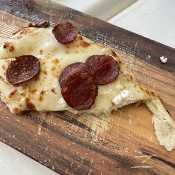 AMBAR Restaurant, Clarendon - Sudzuk Beef Flatbread - Modern European Near Me - Arlington, Virginia