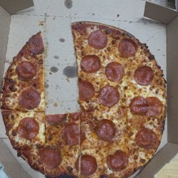 Domino's Pizza - Burnt pizza