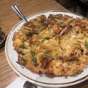 Danji Korean Cuisine - Seafood Pajeon / - Korean Near Me - Issaquah, Washington Danji Korean Cuisine - Seafood Pajeon / - Korean Near Me - Issaquah, Washington