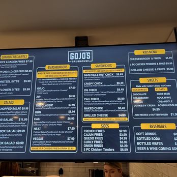 Gojo’s Grubhouse - Menu - American Near Me - Flat Rock, Michigan