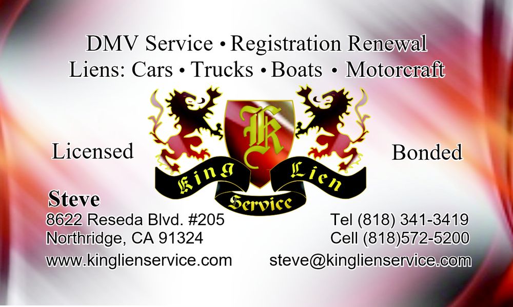 KING LIEN SERVICE Updated August 2024 8622 Reseda Blvd, Northridge