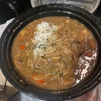 Iconic Eatery and Ice Cream Bar - Vegan Gumbo very delicious. - Ice Cream & Frozen Yogurt Near Me - Dallas, Texas Iconic Eatery and Ice Cream Bar - Vegan Gumbo very delicious. - Ice Cream & Frozen Yogurt Near Me - Dallas, Texas