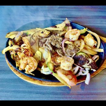 Sarape Mexican Grill - Fajitas Surf and Turf - Mexican Near Me - Parker, Arizona