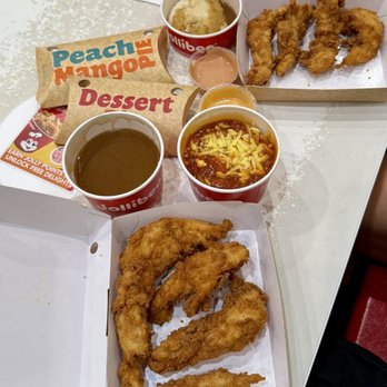 Jollibee - 4pc Chicken Tenders Meal Deal - Fast Food Near Me - Milpitas, California