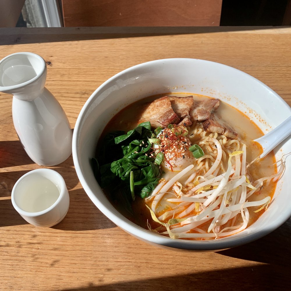Spicy Tonkotsu Ramen w/ Sake