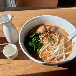 Spicy Tonkotsu Ramen w/ Sake