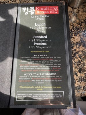 King Kong Korean BBQ by null