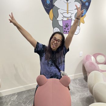 Sugar Paws Tea - Cute comfy animal shaped chairs - Bubble Tea Near Me - Johns Creek, Georgia Sugar Paws Tea - Cute comfy animal shaped chairs - Bubble Tea Near Me - Johns Creek, Georgia