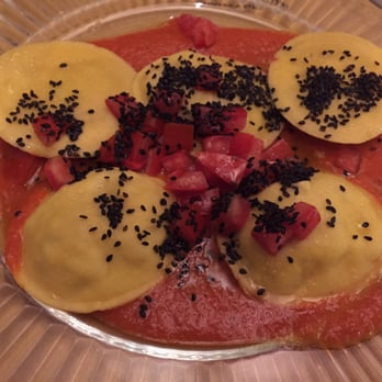 Coquinarius - Shrimp and something stuffed pasta - Wine Bars Near Me - Florence, FI