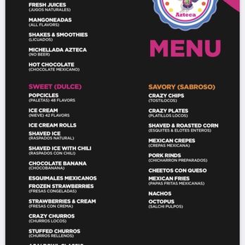 La Michoacana - Menu - Juice Bars & Smoothies Near Me - Grover Beach, California La Michoacana - Menu - Juice Bars & Smoothies Near Me - Grover Beach, California
