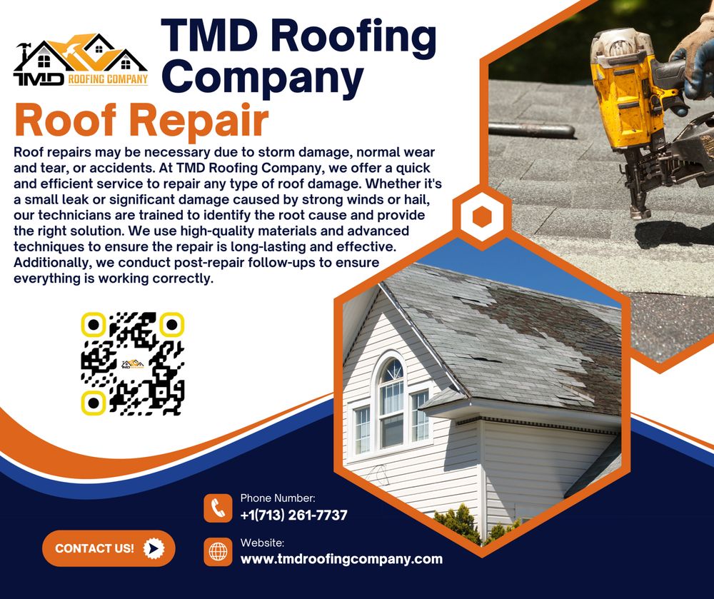 Slide of TMD Roofing Company