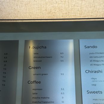 Rikyu - Menu - Cafes Near Me - Palo Alto, California Rikyu - Menu - Cafes Near Me - Palo Alto, California
