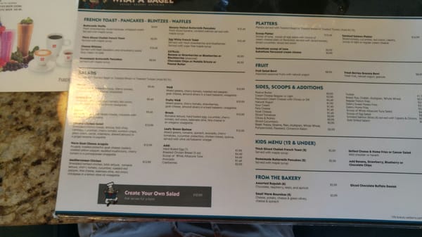 Menu photo 5 What a Bagel Vaughan, ON