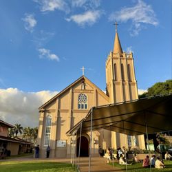 Maria Lanakila Catholic Church - Survived and protected during the Lahaina fire. Truly a miracle!