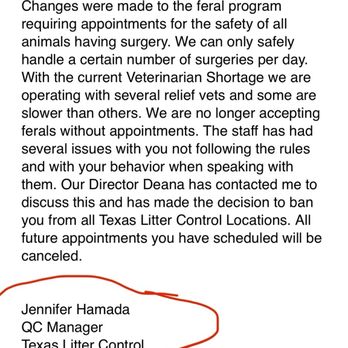 Texas Litter Control - The emailS they sent me - Veterinarians Near Me - Spring, Texas Texas Litter Control - The emailS they sent me - Veterinarians Near Me - Spring, Texas