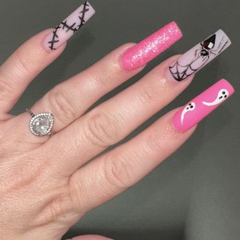 LifeStyle Nails and Spa - Pink Halloween - Nail Salons Near Me - Glendale, Arizona LifeStyle Nails and Spa - Pink Halloween - Nail Salons Near Me - Glendale, Arizona