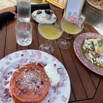 Little Hen - rose petal pancakes - Breakfast & Brunch Near Me - Miami, Florida