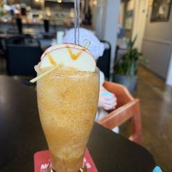 Papito's Kitchen - Apple cider slushie
