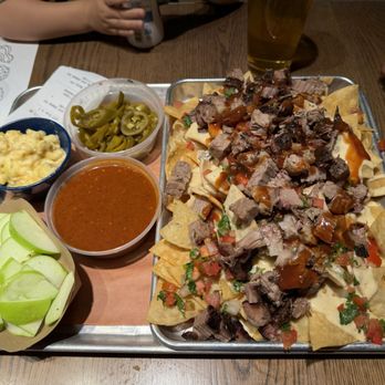 Hazy Barbecue - Nachos with the jalapeños on the side - Salad Near Me - Danville, California Hazy Barbecue - Nachos with the jalapeños on the side - Salad Near Me - Danville, California