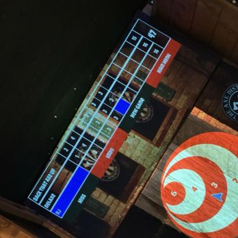 The Axe District - Scores and ace board - Axe Throwing Near Me - Torrance, California