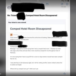 Turning Stone Resort Casino - This is the corporate response they dared to send back to me.